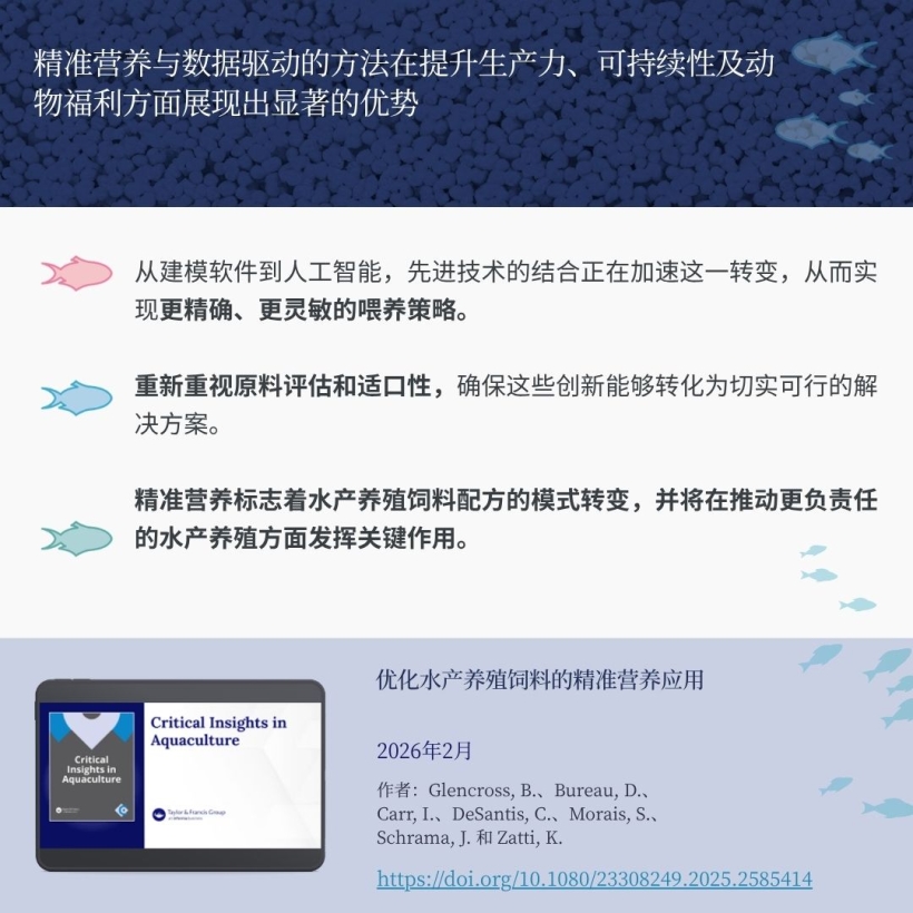 精准营养与数据驱动的方法在提升生产力、可持续性及动物福利方面展现出显著的优势