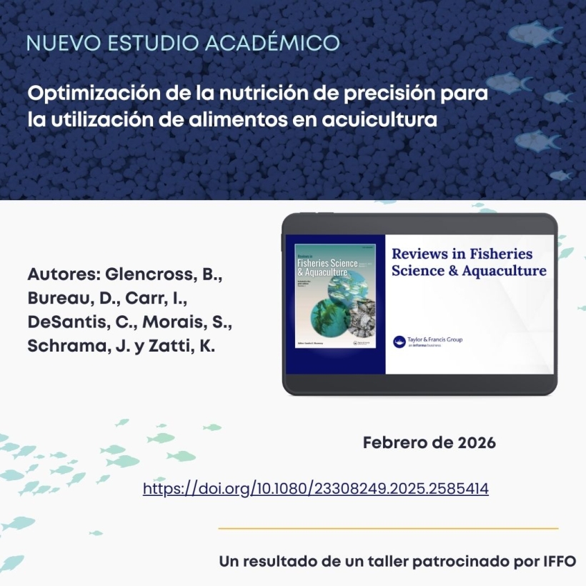 Optimización de la nutrición de precisión para la utilización de alimentos en acuicultura