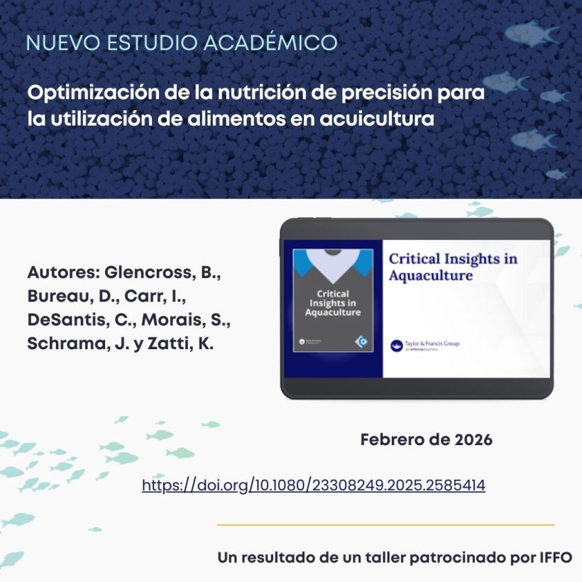 Optimización de la nutrición de precisión para la utilización de alimentos en acuicultura