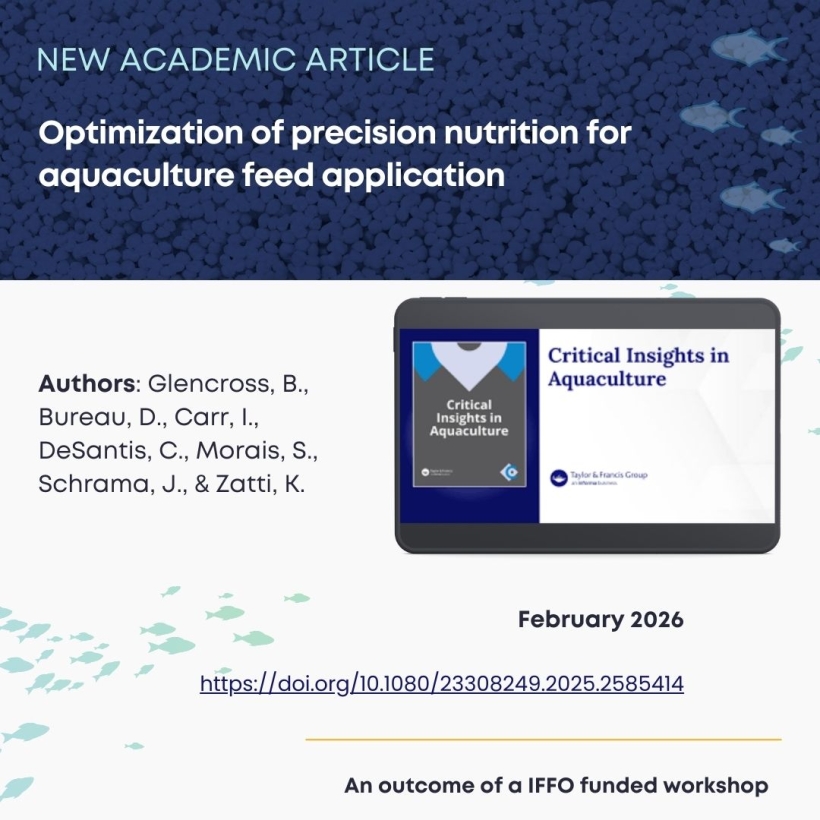 Optimization of precision nutrition for aquaculture feed application