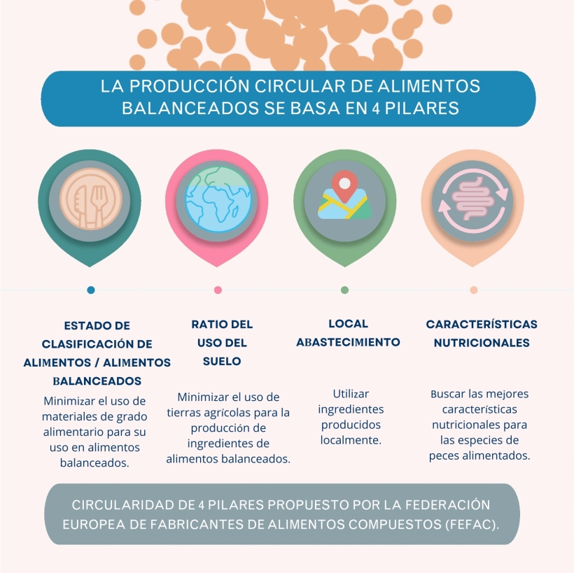 La producción circular de alimentos balanceados se basa en 4 pilares