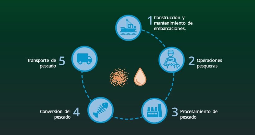 Los impactos ambientales (entradas y emisiones) no solo ocurren en la unidad de producción