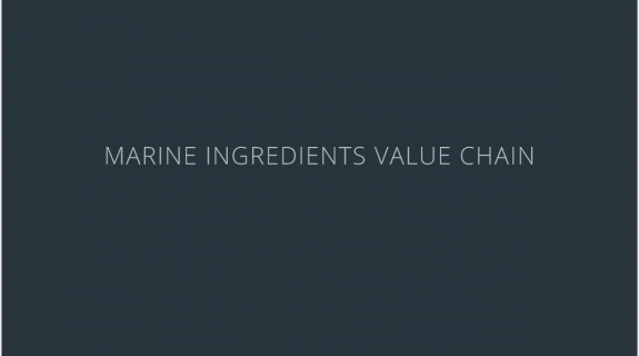 Marine ingredients value chain